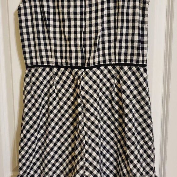 TOME Collective- Gingham Ruffle Hem Dress - Picture 8 of 10
